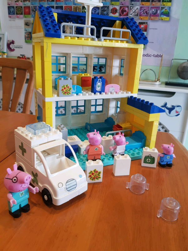 peppa pig duplo hospital
